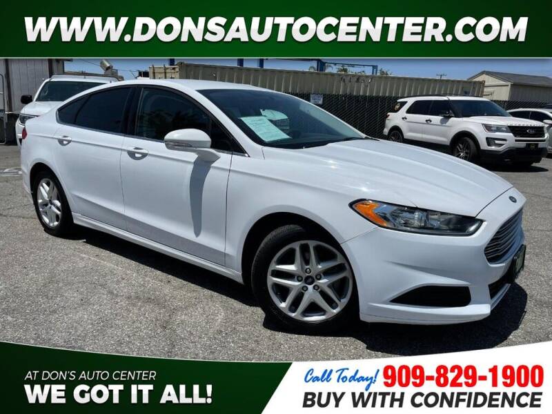 2016 Ford Fusion for sale at Dons Auto Center in Fontana CA