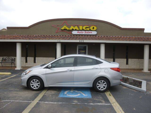 2013 Hyundai Accent for sale at AMIGO AUTO SALES in Kingsville TX