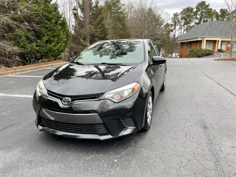 2016 Toyota Corolla for sale at SMT Motors in Roswell GA