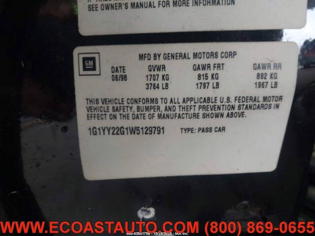 1998 Chevrolet Corvette