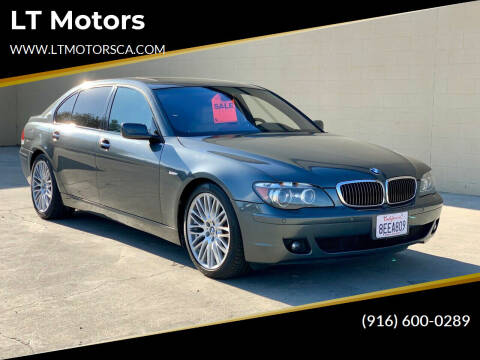 2008 BMW 7 Series for sale at LT Motors in Rancho Cordova CA