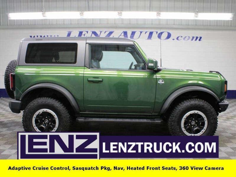 2023 Ford Bronco for sale at LENZ TRUCK CENTER in Fond Du Lac WI