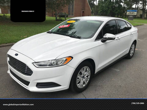 2014 Ford Fusion for sale at Global Imports of Dalton LLC in Dalton GA