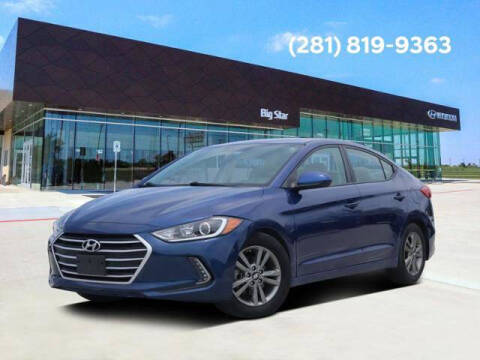 2017 Hyundai Elantra for sale at BIG STAR CLEAR LAKE - USED CARS in Houston TX