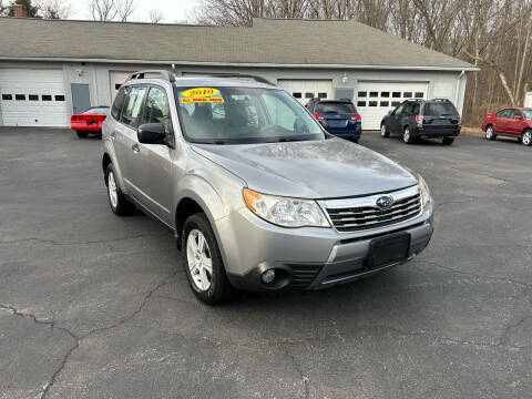 2010 Subaru Forester for sale at Wilson Motor Car Company in Moosup CT