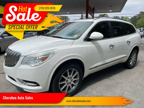 2015 Buick Enclave for sale at Cherokee Auto Sales in Acworth GA