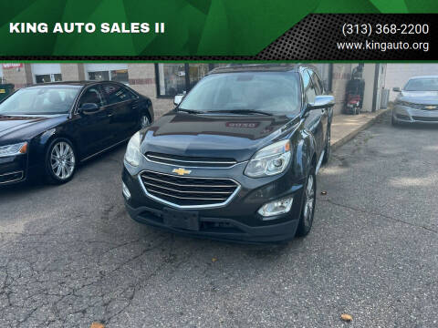 2017 Chevrolet Equinox for sale at KING AUTO SALES  II in Detroit MI