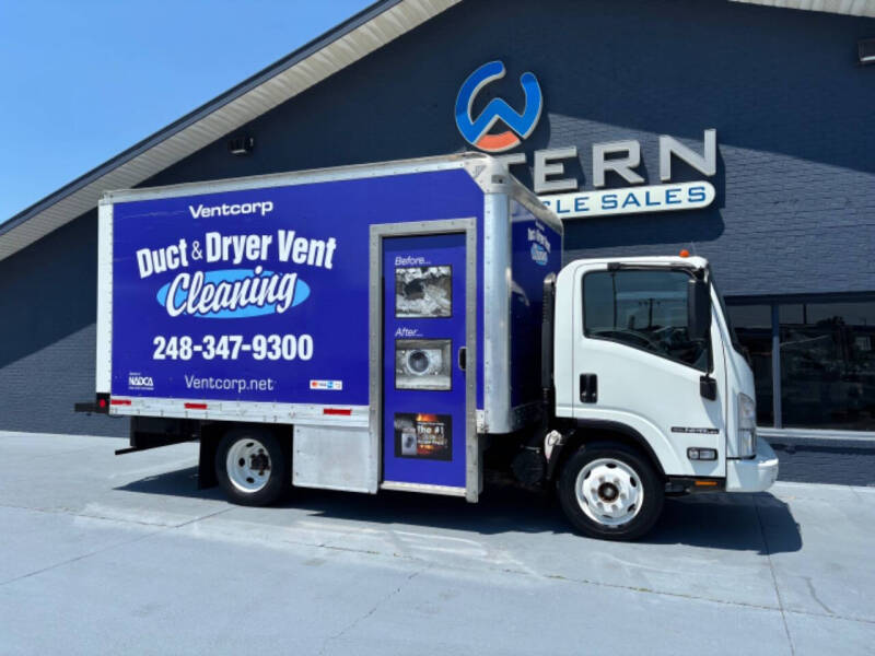 2020 Isuzu Duct Cleaning Box Van