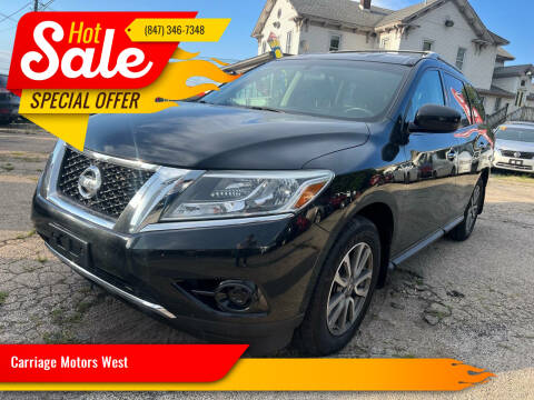 2016 Nissan Pathfinder for sale at Carriage Motors West in Fox Lake IL