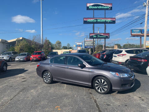2015 Honda Accord Hybrid for sale at Boardman Auto Mall in Boardman OH