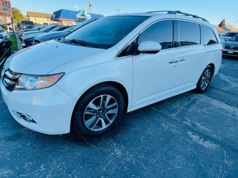 2014 Honda Odyssey for sale at Sunset Motors in Manteca CA