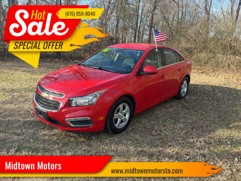 2015 Chevrolet Cruze for sale at Midtown Motors in Greenbrier TN