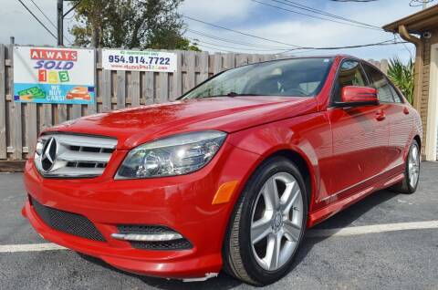 2011 Mercedes-Benz C-Class for sale at ALWAYSSOLD123 INC in Fort Lauderdale FL
