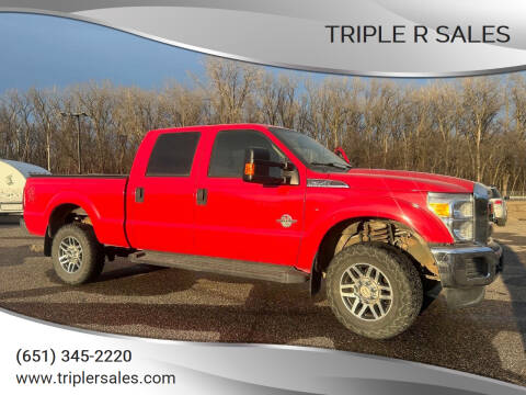 2012 Ford F-350 Super Duty for sale at Triple R Sales in Lake City MN