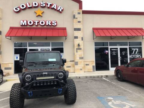 2016 Jeep Wrangler for sale at Gold Star Motors Inc. in San Antonio TX
