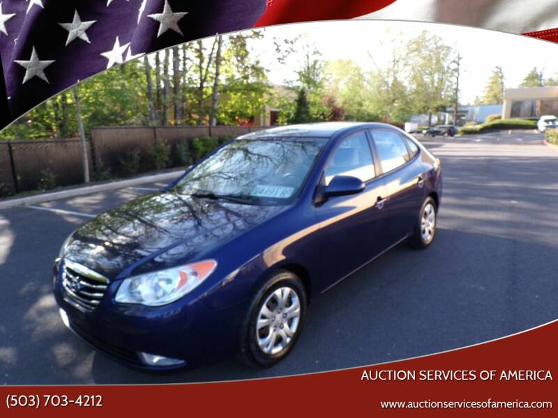 2010 Hyundai Elantra for sale at Auction Services of America in Milwaukie OR