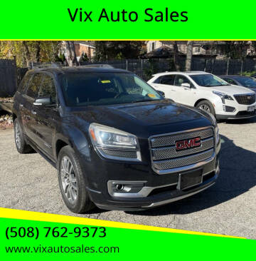 2014 GMC Acadia for sale at Vix Auto Sales in Worcester MA