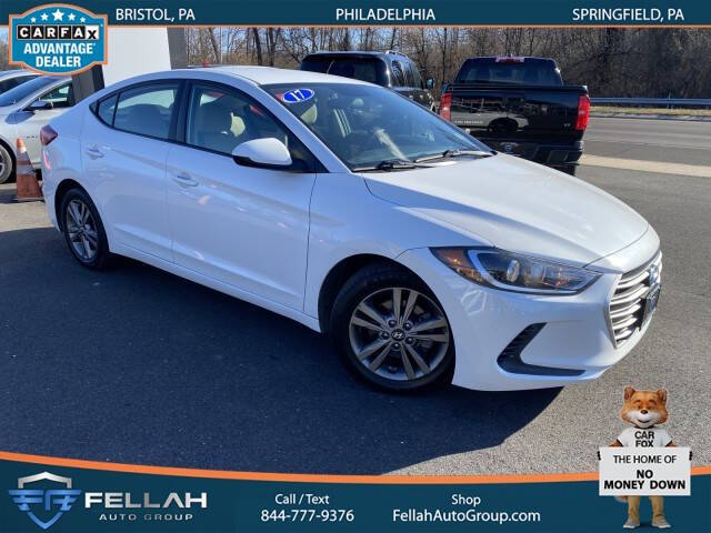 2017 Hyundai Elantra for sale at Fellah Auto Group in Bristol PA