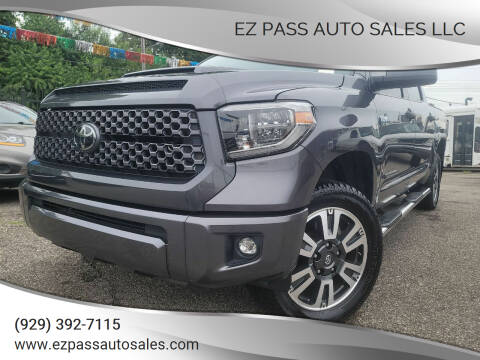 2018 Toyota Tundra for sale at EZ PASS AUTO SALES LLC in Philadelphia PA