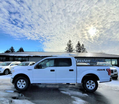 2016 Ford F-150 for sale at ROSSTEN AUTO SALES in Grand Forks ND