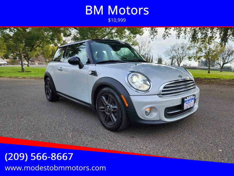 2011 MINI Cooper for sale at BM Motors in Modesto CA