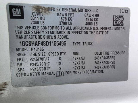 2013 Chevrolet Express 1500