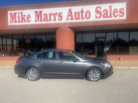 2012 Honda Accord for sale at Mike Marrs Auto Sales in Norman OK