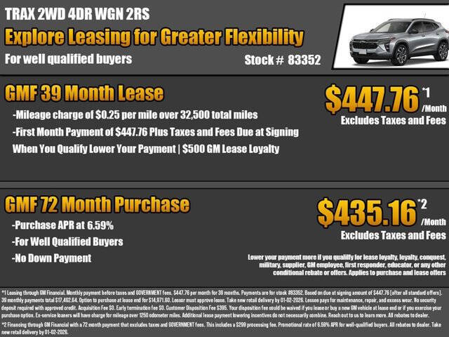 2026 Chevrolet Trax RS