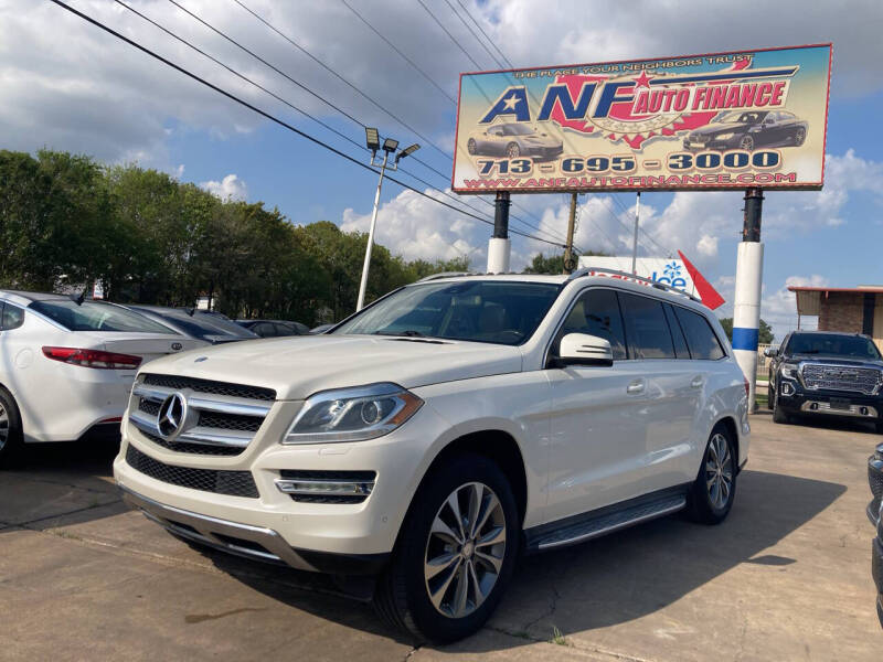 2014 Mercedes-Benz GL-Class for sale at ANF AUTO FINANCE in Houston TX