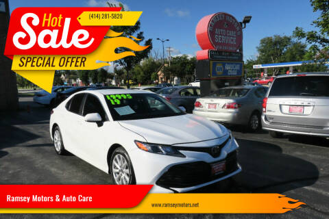 2019 Toyota Camry for sale at Ramsey Motors & Auto Care in Milwaukee WI