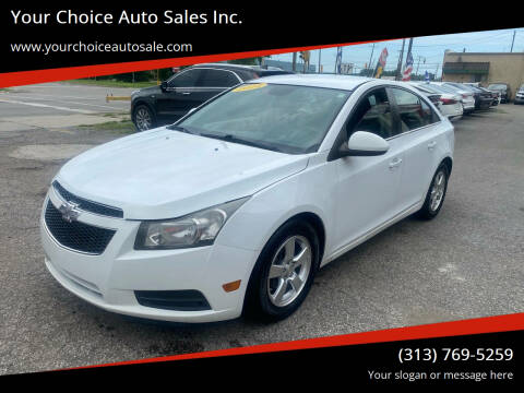 2014 Chevrolet Cruze for sale at Your Choice Auto Sales Inc. in Dearborn MI