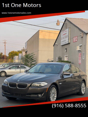 2013 BMW 5 Series for sale at 1st One Motors in Sacramento CA