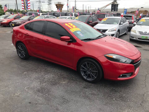 2013 Dodge Dart for sale at Texas 1 Auto Finance in Kemah TX