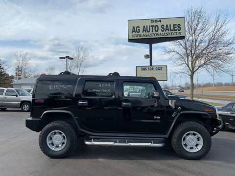 2004 HUMMER H2 for sale at AG Auto Sales in Ontario NY