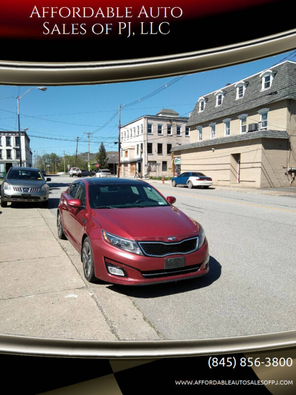 2014 Kia Optima for sale at Affordable Auto Sales of PJ, LLC in Port Jervis NY