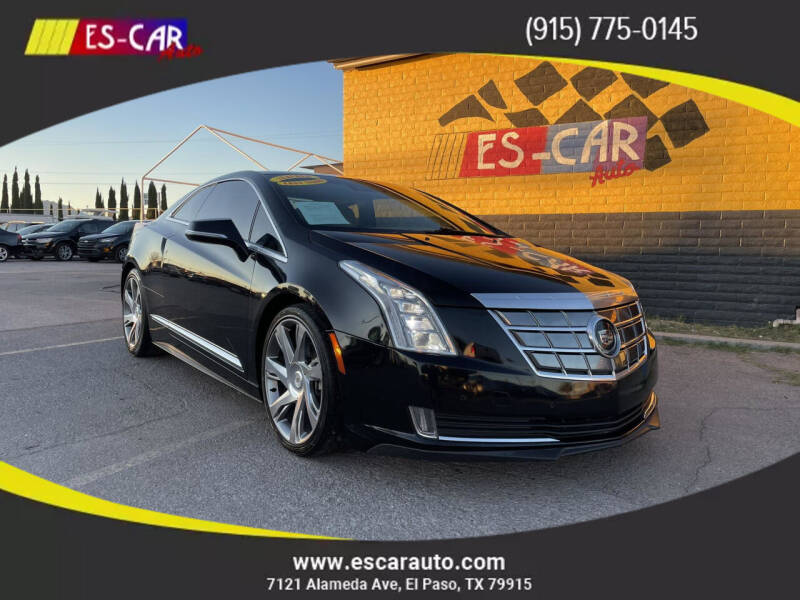 2014 Cadillac ELR for sale at Escar Auto - 9809 Montana Ave Lot in El Paso TX