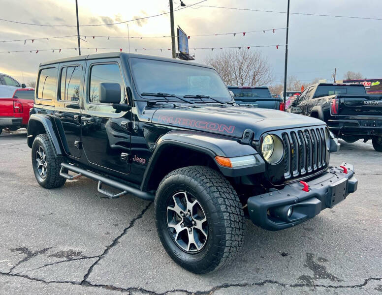 2021 Jeep Wrangler Unlimited for sale at Lion's Auto INC in Denver CO