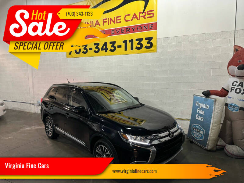 2016 Mitsubishi Outlander for sale at Virginia Fine Cars in Chantilly VA