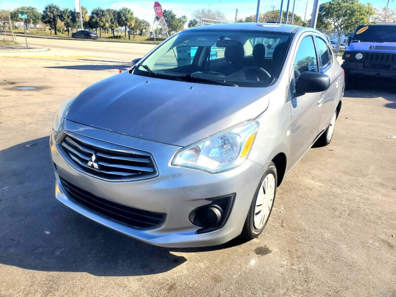 2017 Mitsubishi Mirage G4 for sale at A Group Auto Brokers LLc in Opa-Locka FL