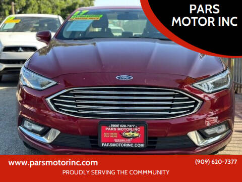 2017 Ford Fusion Energi for sale at PARS MOTOR INC in Pomona CA