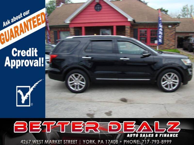 2016 Ford Explorer for sale at Better Dealz Auto Sales & Finance in York PA