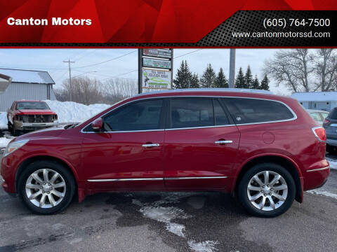 2014 Buick Enclave for sale at Canton Motors in Canton SD