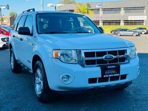 2008 Ford Escape Hybrid for sale at MotorMax in San Diego CA