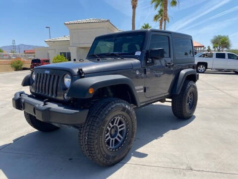 2018 Jeep Wrangler JK for sale at Martin Swanty's Paradise Auto in Lake Havasu City AZ