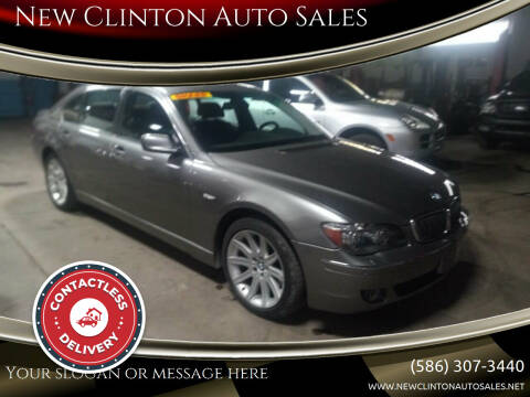 2006 BMW 7 Series for sale at New Clinton Auto Sales in Clinton Township MI