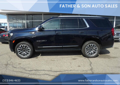 2023 GMC Yukon for sale at Father & Son Auto Sales in Dearborn MI