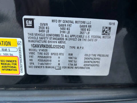 2016 GMC Acadia SLT-1