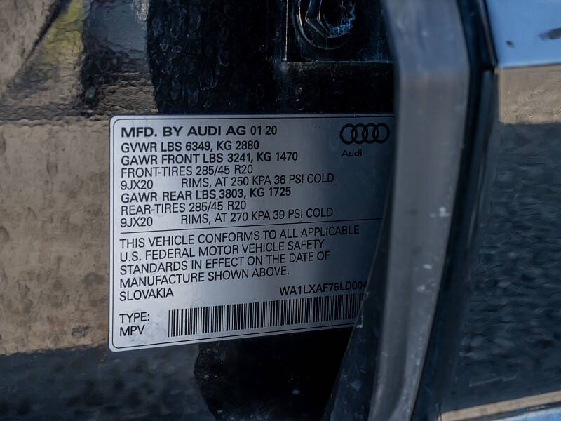 2020 Audi Q7 quattro Premium Plus 55 TFSI