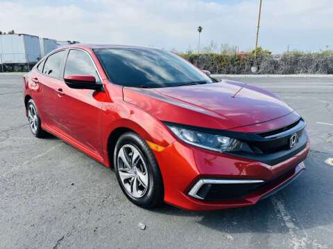 2021 Honda Civic for sale at CARLIFORNIA AUTO WHOLESALE in San Bernardino CA