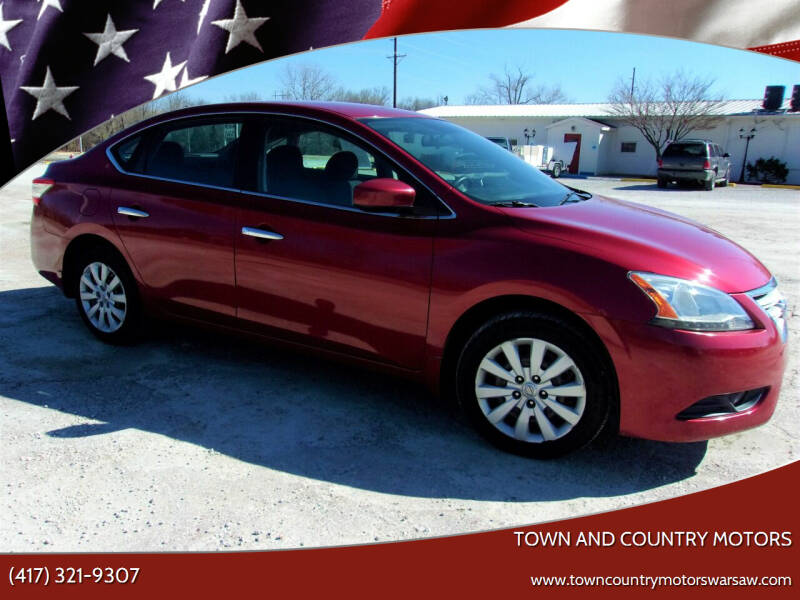 2013 Nissan Sentra for sale at Town and Country Motors in Warsaw MO